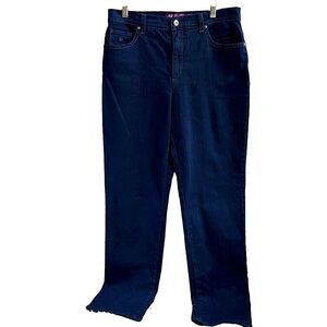 Gloria Vanderbilt Amanda Jeans Size 10 Indigo Blue Vintage 2012 Average Length